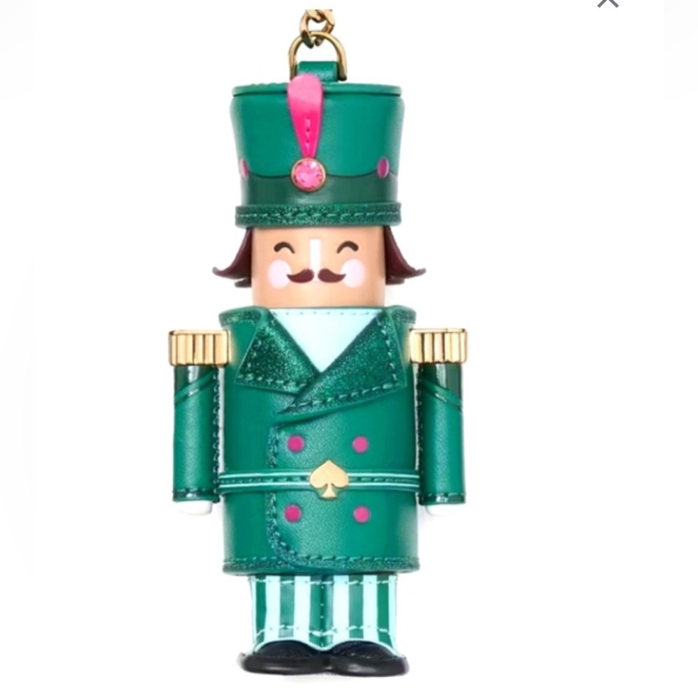Kate Spade “Oh What Fun” 3D Nutcracker Bag Charm/Key Chain
